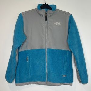 The North Face Zip Up Fleece Women’s Small/Girls XL